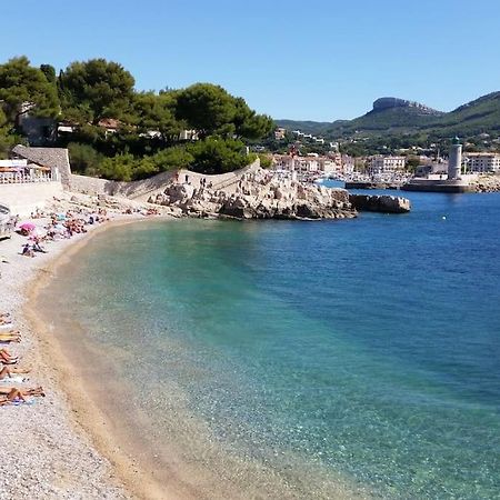 Cassis Calanques, 2 Pieces Grande Terrasse Vue Mer Buitenkant foto
